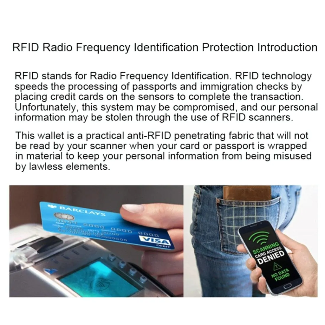 100-piece Rfid Blocking Card Holder - 9x6.3cm Aluminum Foil