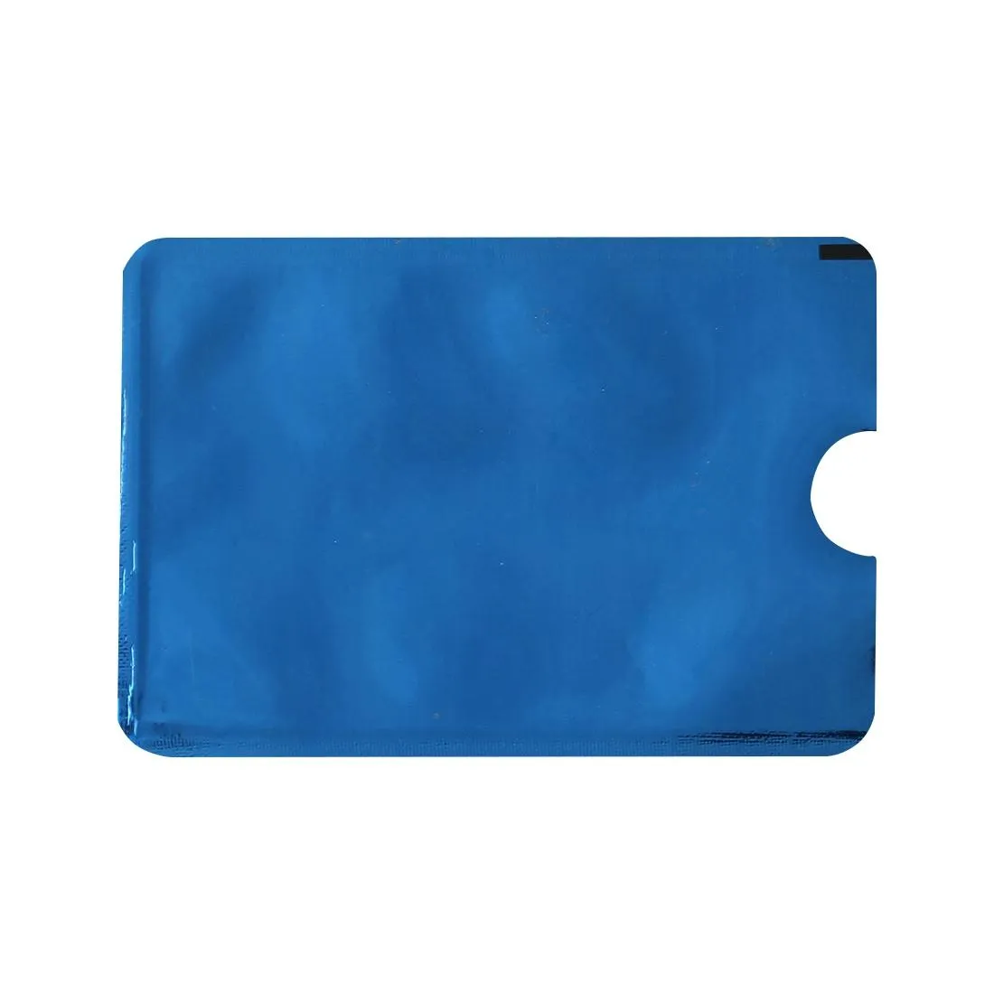 100-piece Rfid Blocking Card Holder - 9x6.3cm Aluminum Foil