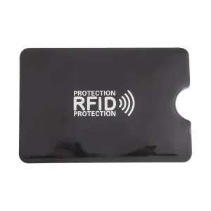 100-piece Rfid Blocking Card Holder - 9x6.3cm Aluminum Foil