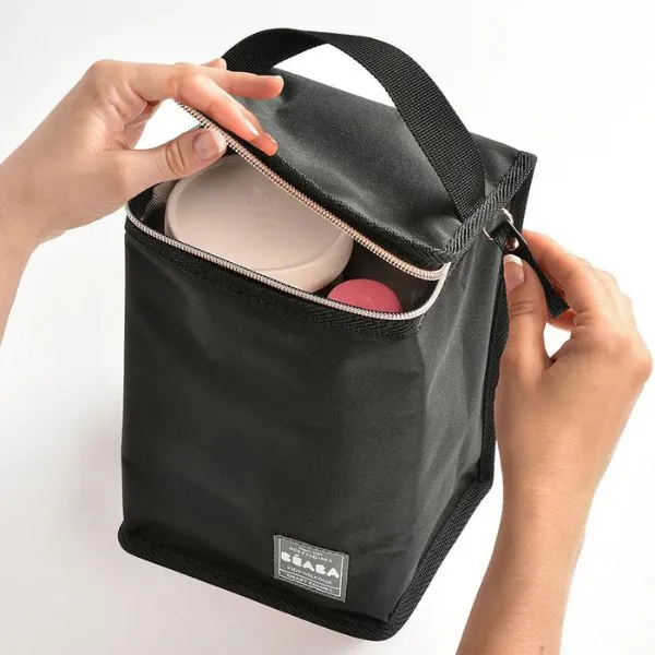 Beaba Isothermal Meal Pouch  - Black