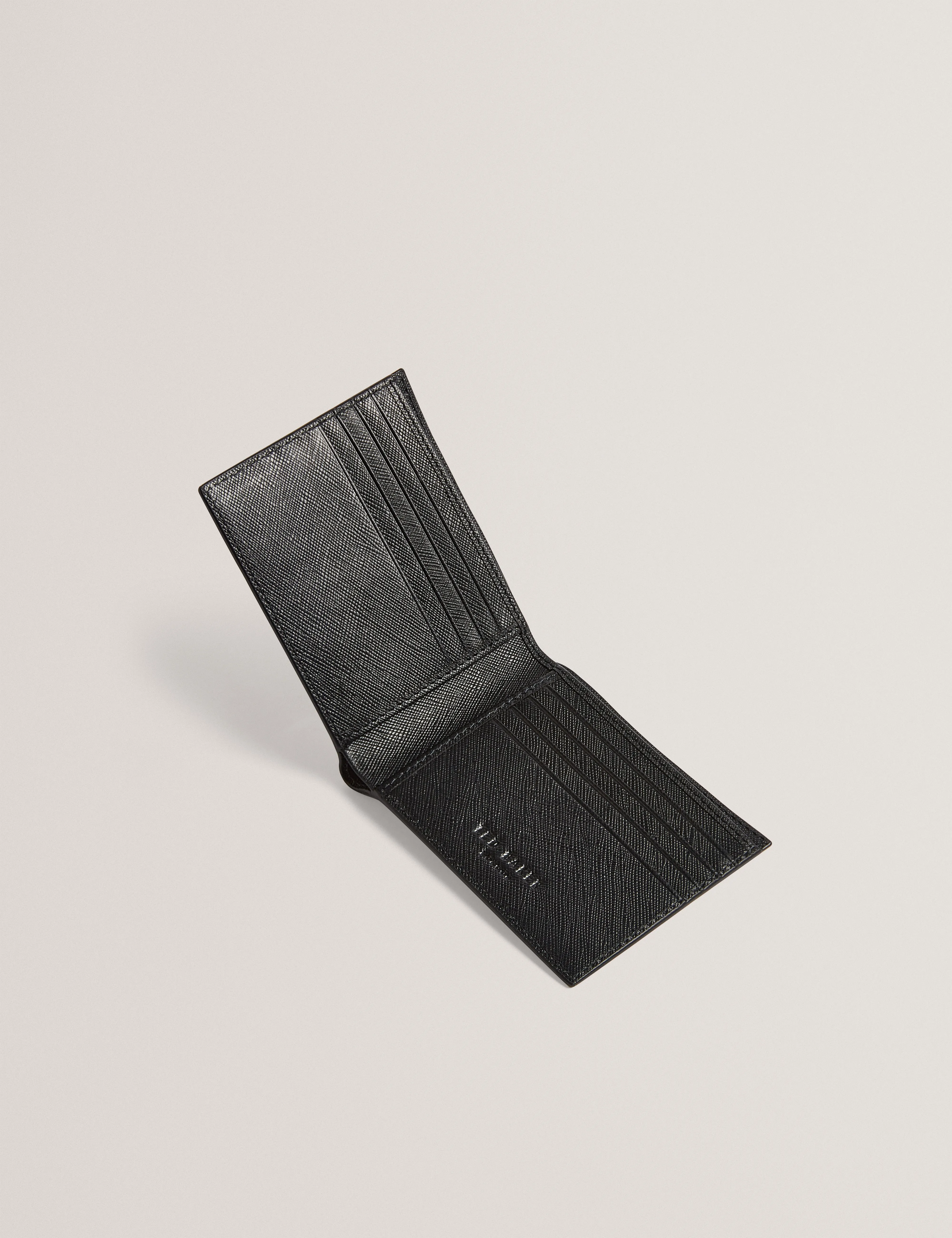 Beccket Printed Wallet And Cardholder Black