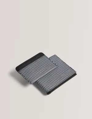 Beccket Printed Wallet And Cardholder Black