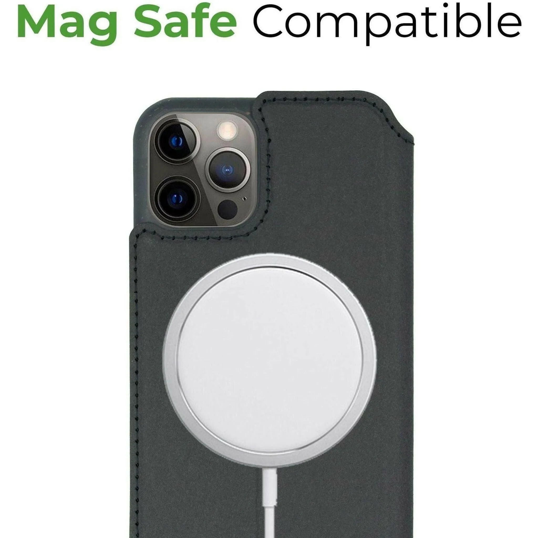 Biodegradable Flip Phone Case - Black