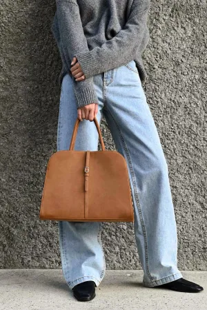 BLANC SUEDE LARGE