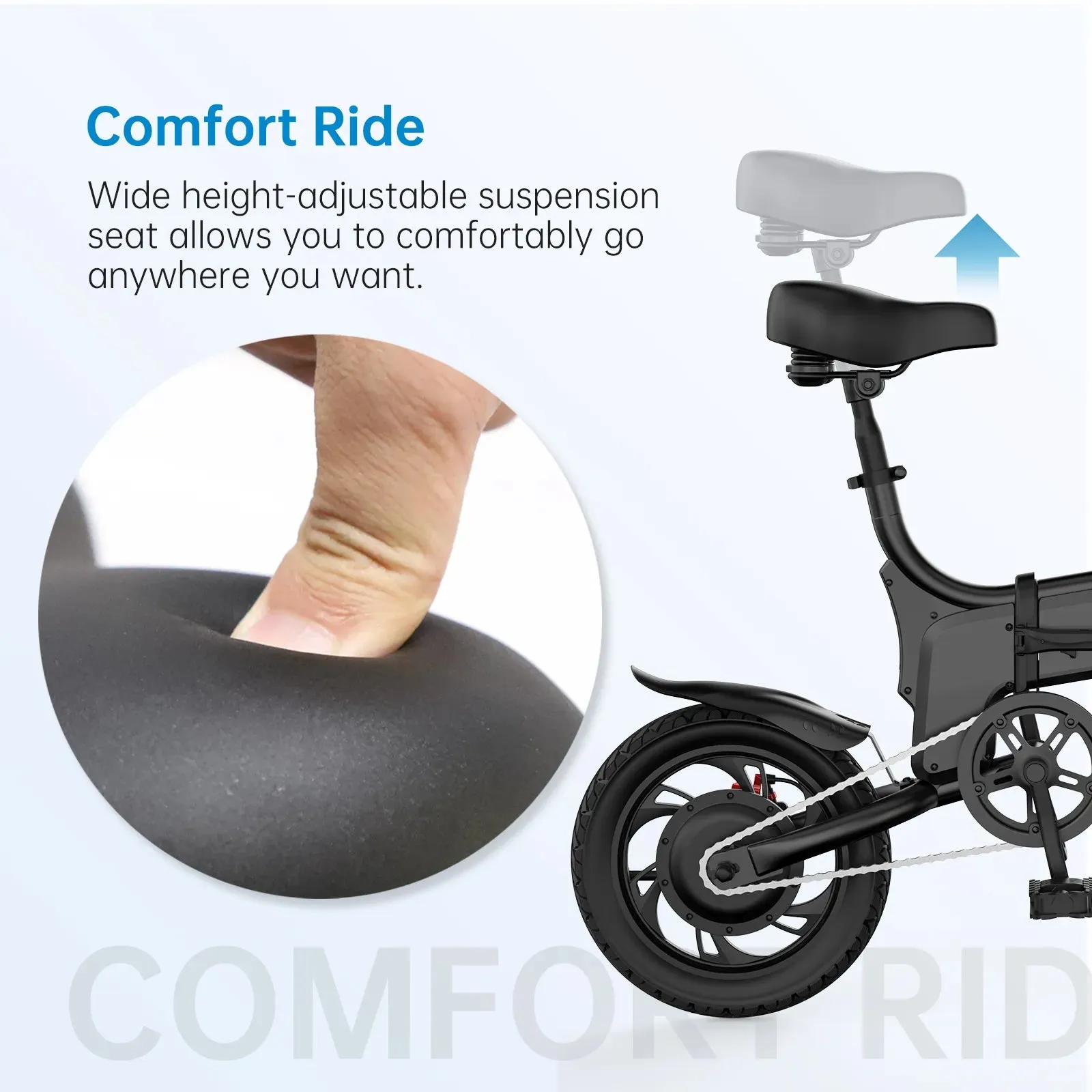 HOVSCO Sync Max 14" Folding Electric Bike