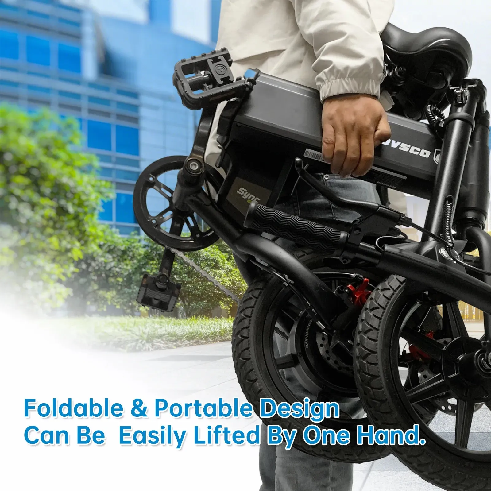 HOVSCO Sync Max 14" Folding Electric Bike
