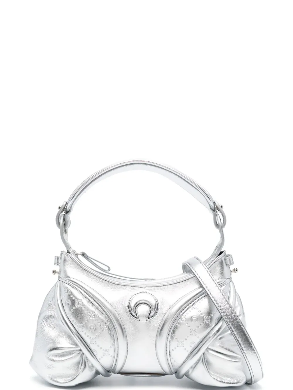 Laminated Leather Stardust Mini Crossbody