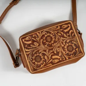 Leather Hand-Tooled Bag