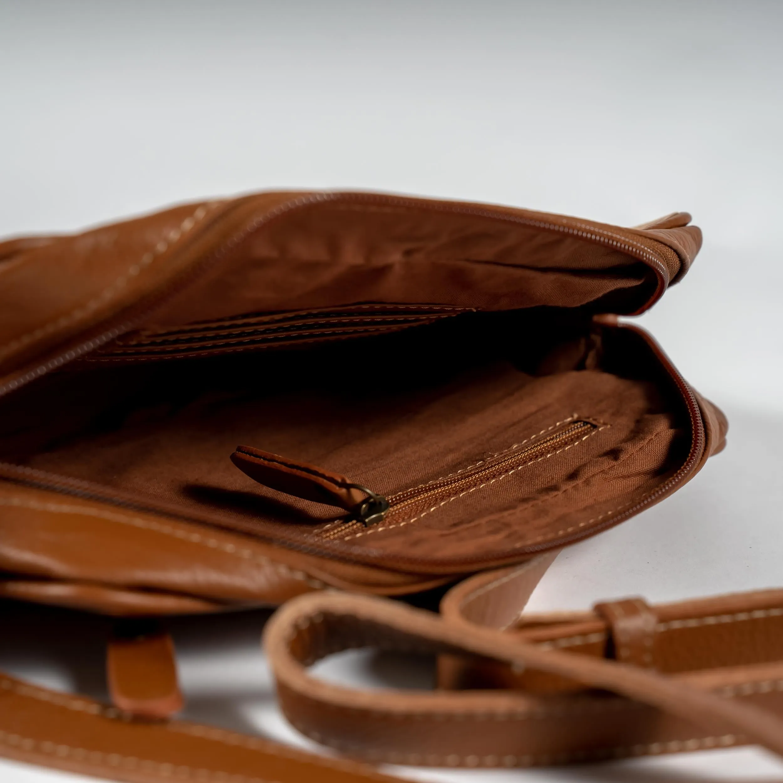 Leather Hand-Tooled Bag