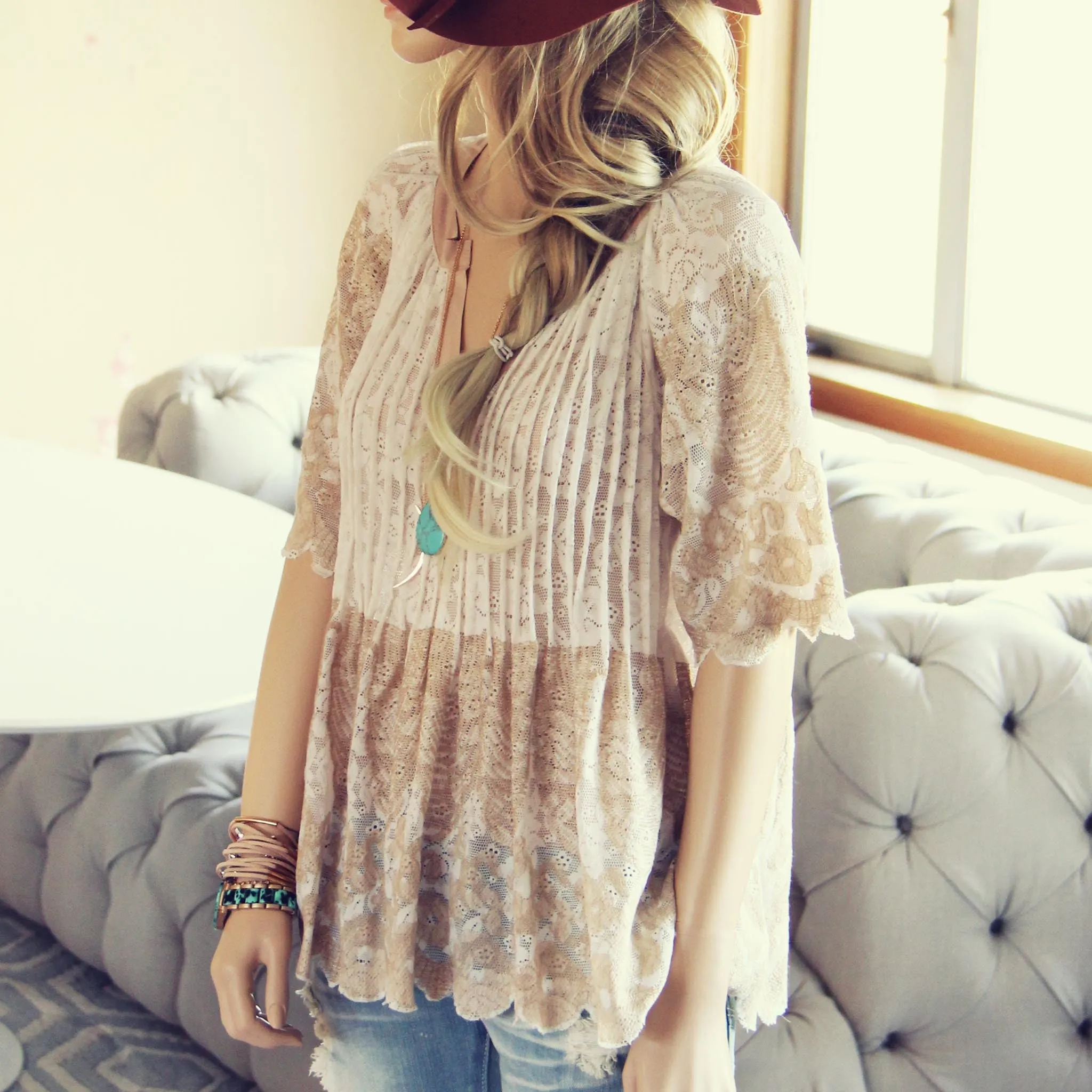 Phlox Festival Blouse