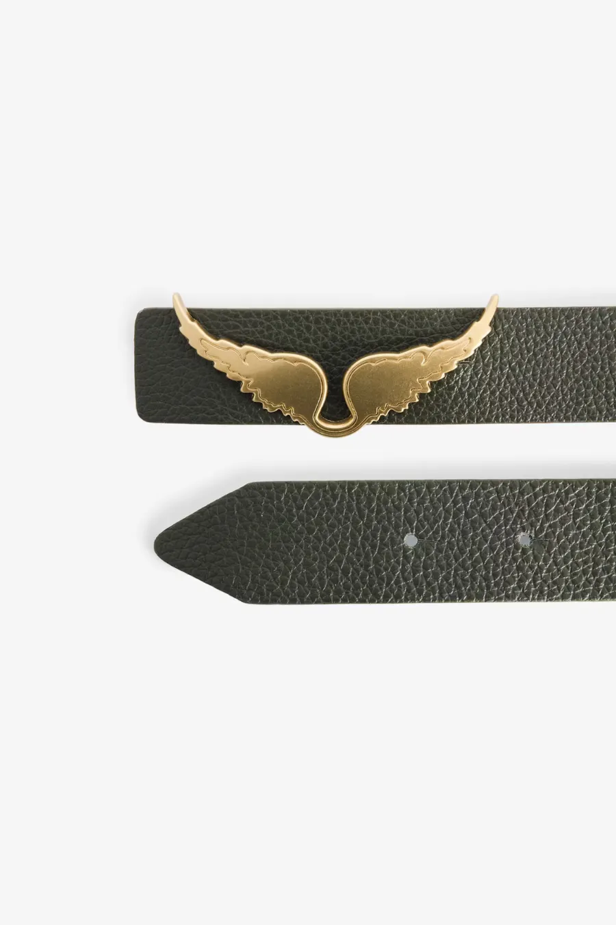 Reversible Rock Belt Khaki/ Light Blue