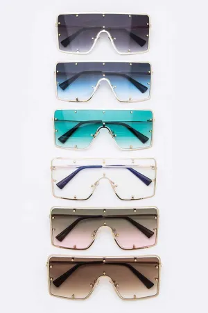 Shield Inspired Iconic Sunglasses