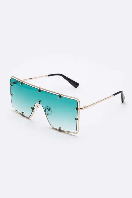 Shield Inspired Iconic Sunglasses
