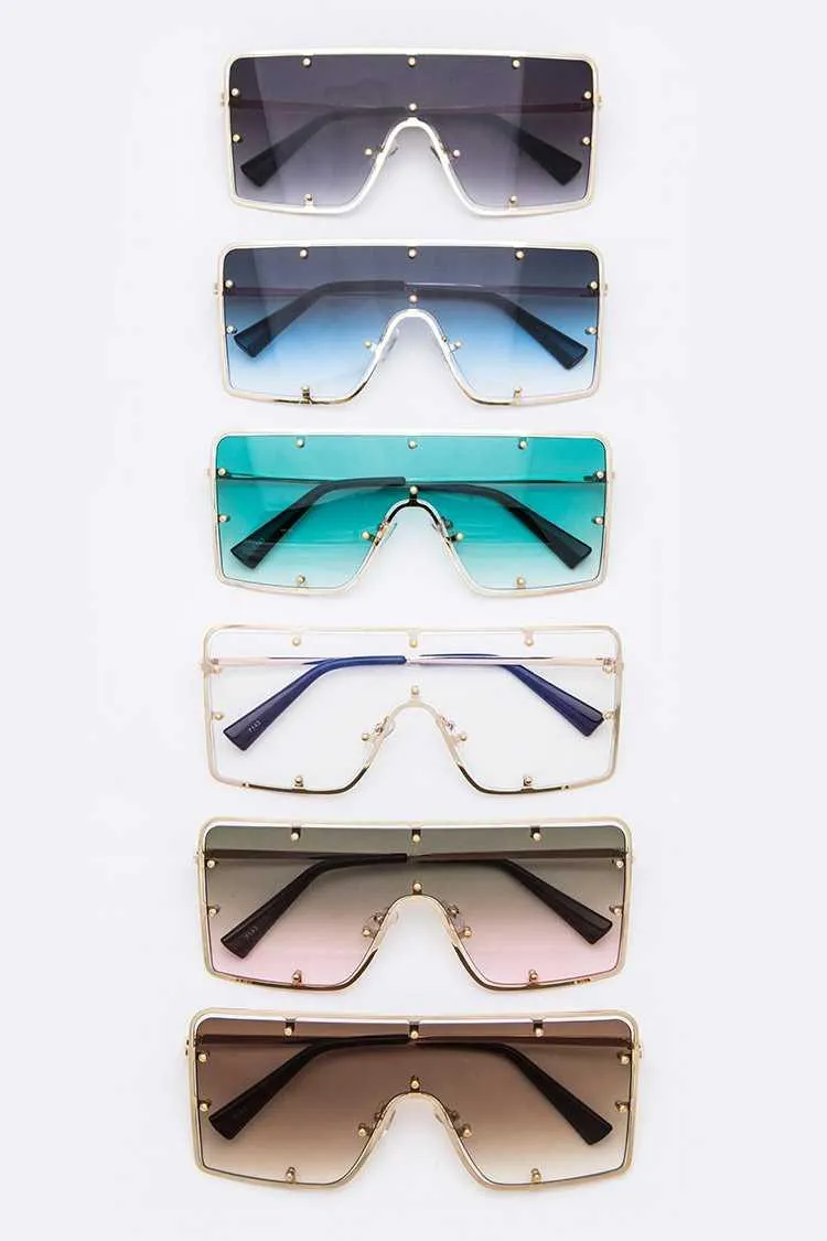 Shield Inspired Iconic Sunglasses