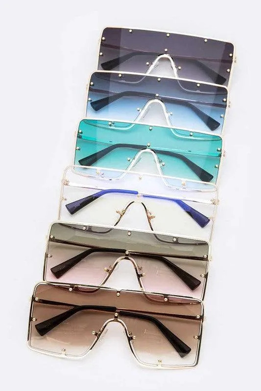 Shield Inspired Iconic Sunglasses